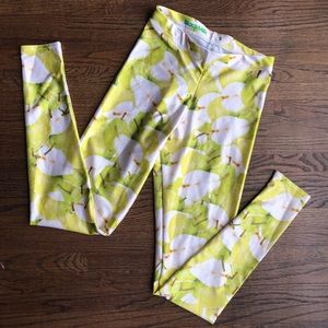 Blackmilk Clothing 🍐 Juicy Pear Leggings Small S
